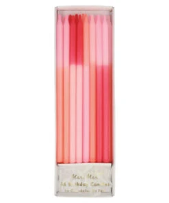 Meri Meri Pink Color Block Candles