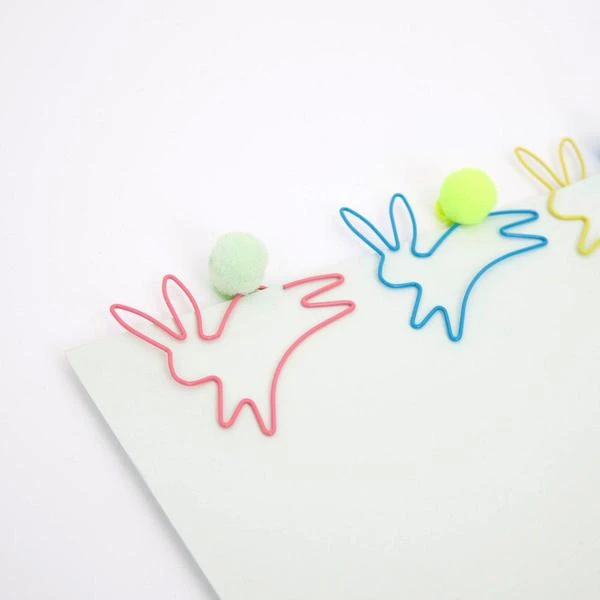 Meri Meri Hasenformige Buroklammern 4 Meri Meri Hasenformige Buroklammern