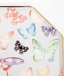 Meri Meri Butterfly Dinner Plates