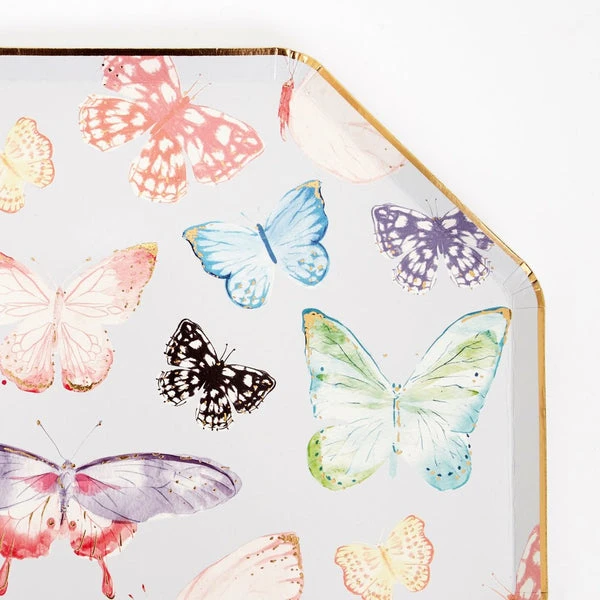 Meri Meri Butterfly Dinner Plates 3 Meri Meri Butterfly Dinner Plates