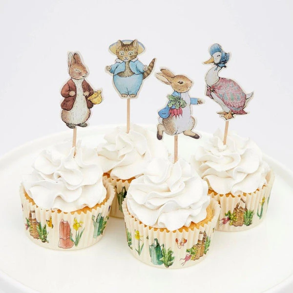 Meri Meri Peter Rabbit & Friends Cupcake Kit 6 Meri Meri Peter Rabbit & Friends Cupcake Kit