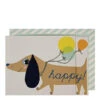 Meri Meri Sausage Dog Concertina Card