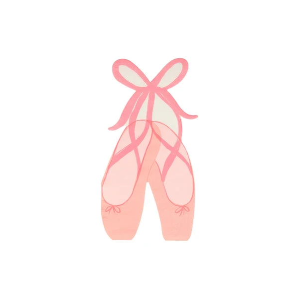Meri Meri Ballet Slippers Napkins 3 Meri Meri Ballet Slippers Napkins