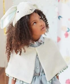 Meri Meri Sherpa Bunny Cape Dress Up