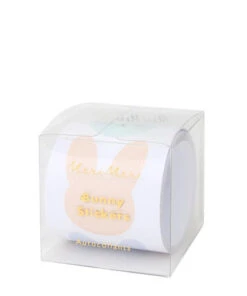 Meri Meri Roll Of Pastel Bunny Stickers