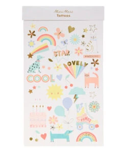 Meri Meri Summer Icon Tattoo Sheets