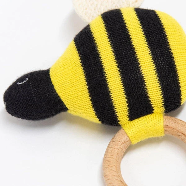 Meri Meri Bumblebee Baby Rattle 3 Meri Meri Bumblebee Baby Rattle
