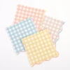 Meri Meri Gingham Small Napkins