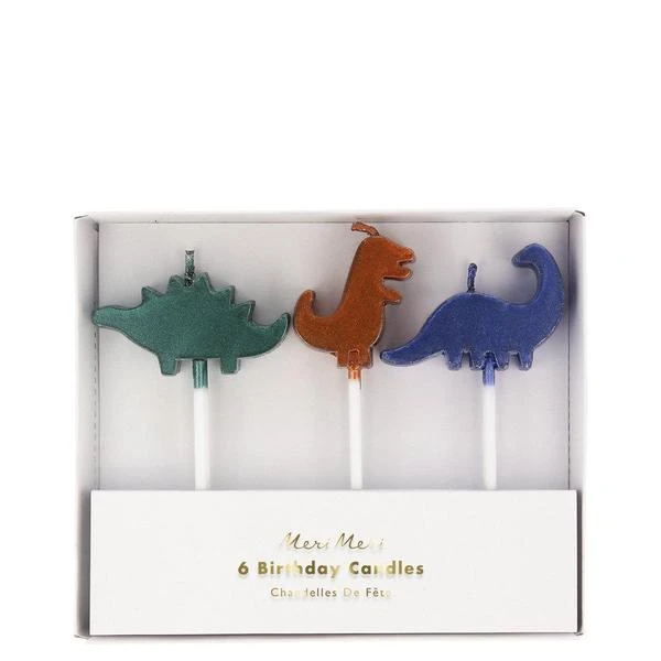 Meri Meri Dinosaur Kingdom Candles 3 Meri Meri Dinosaur Kingdom Candles