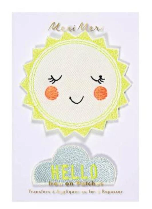 Meri Meri Sun Iron On Patches 3 Meri Meri Sun Iron On Patches