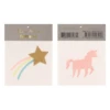 Meri Meri Meri Meri Small Tattoos - Star & Unicorn