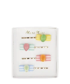Meri Meri Satin Bow Gem Hair Slides