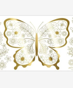 Meri Meri Butterfly Colouring Posters (set Of 2)