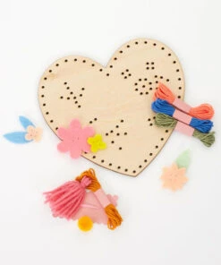 Meri Meri Heart Embroidery Kit