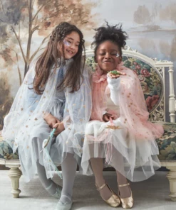 Meri Meri Meri Meri Pink Star Tulle Cape