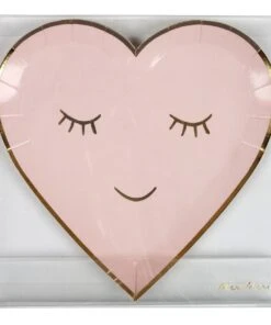 Meri Meri Smiley Heart Paper Plate