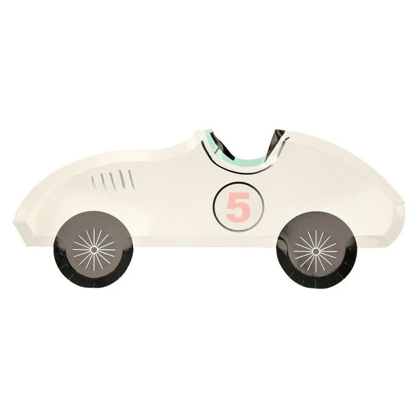 Meri Meri Race Car Plates 6 Meri Meri Race Car Plates