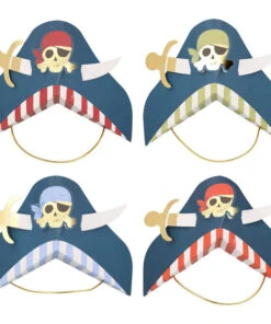 Meri Meri Blue Pirate Party Hats