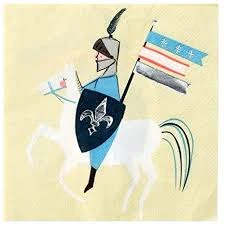 Meri Meri Dragon Knights Small Napkins