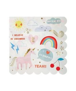 Meri Meri I Believe In Unicorns Large Napkins