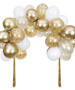 Meri Meri Gold Balloon Arch Kit