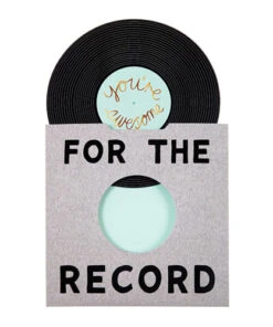 Meri Meri For The Record Card