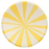 Meri Meri Yellow Stripe Dinner Plates L