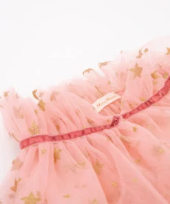 Meri Meri Meri Meri Pink Star Tulle Cape