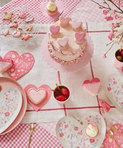 Meri Meri Valentine Heart Die Cut Napkins