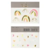 Meri Meri Meri Meri Large Tattoos - Neon Rainbows