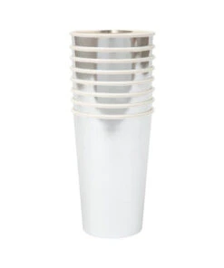 Meri Meri Silver Highball Cups