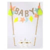 Meri Meri Baby Cake Topper 1 Meri Meri Baby Cake Topper
