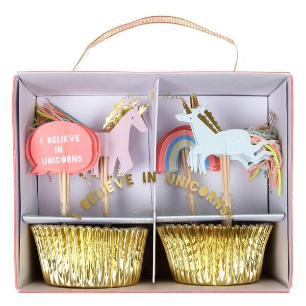 Meri Meri I Believe In Unicorns Cupcake Kit 3 Meri Meri I Believe In Unicorns Cupcake Kit
