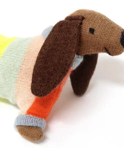 Meri Meri Sausage Dog Baby Rattle
