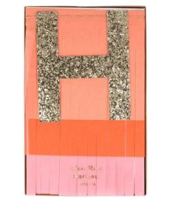 Meri Meri Pink Happy Birthday Fringe Garland