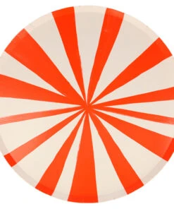 Meri Meri Red Stripe Dinner Plates L