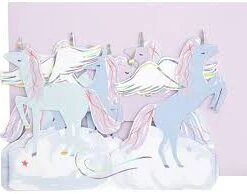 Meri Meri Have A Magical Birthday - Stand Up Unicorn Card