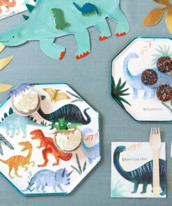 Meri Meri Dinosaur Kingdom Dinner Plates