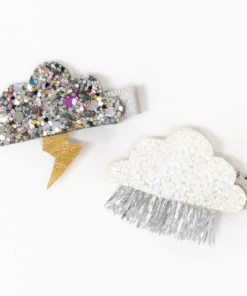 Meri Meri Sparkly Weather Hair Clips By