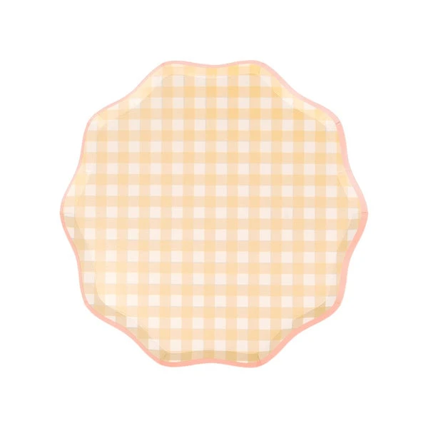 Meri Meri Gingham Side Plates 6 Meri Meri Gingham Side Plates