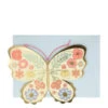 Meri Meri Floral Butterfly Stand-Up Card