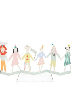 Meri Meri Party Animal Concertina Card