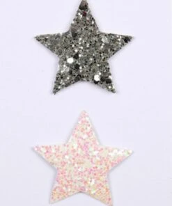 Meri Meri Glitter Star Iron On Patches