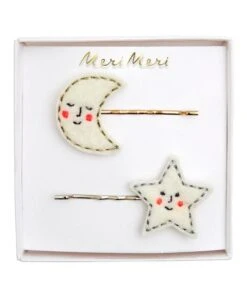 Meri Meri Happy Moon And Stars Hair Slides