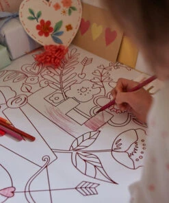 Meri Meri Valentine Colouring Posters