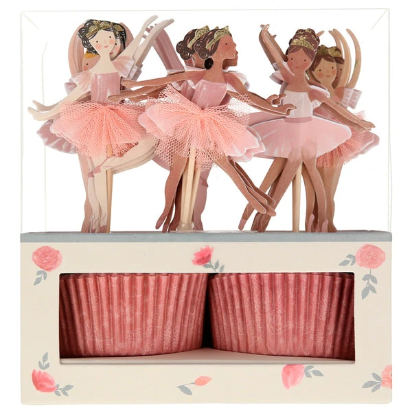 Meri Meri Ballerina Cupcake Kit 3 Meri Meri Ballerina Cupcake Kit
