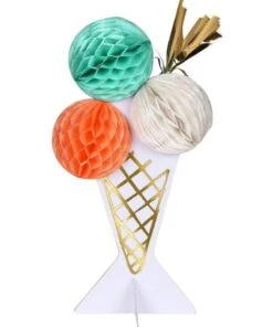 Meri Meri Ice Cream Honeycomb Card