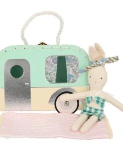Meri Meri Caravan Bunny Mini Suitcase Doll