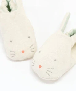 Meri Meri Mint Bunny Baby Booties