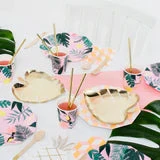 Meri Meri Goldene Palmblatt-Teller